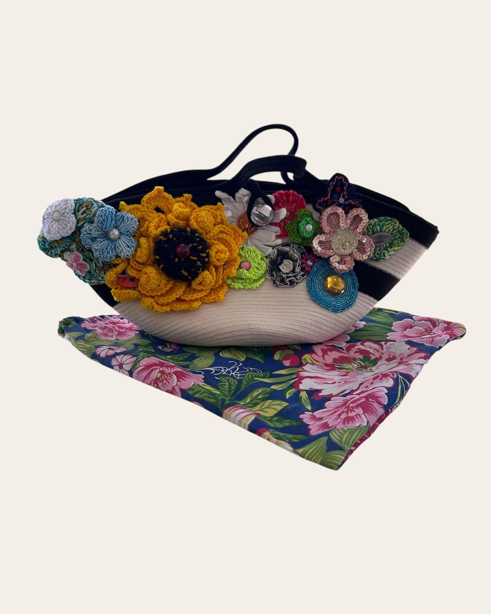 Bolsa Handmade Flowers
