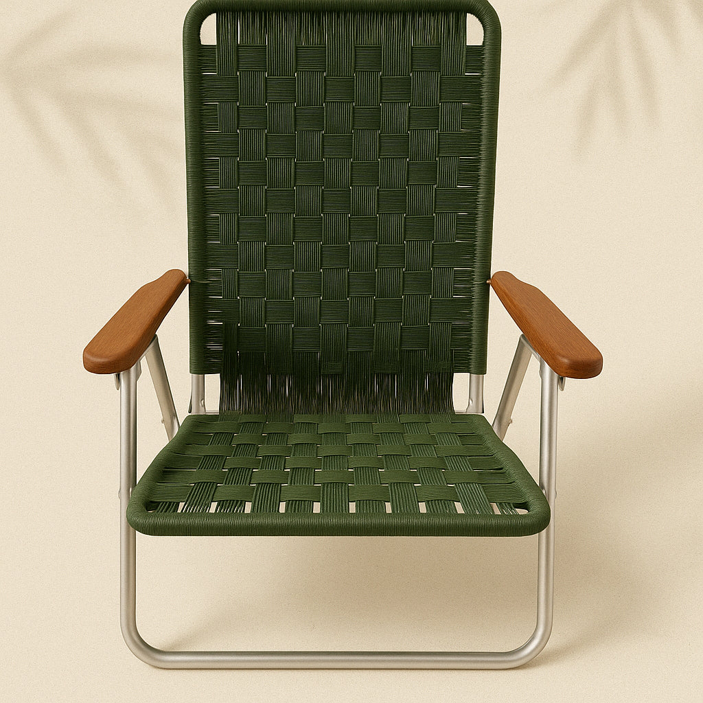 Cadeira Trama – Design Artesanal com 8 Posições