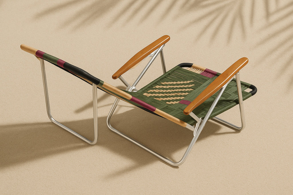 Cadeira Trama – Design Artesanal com 8 Posições